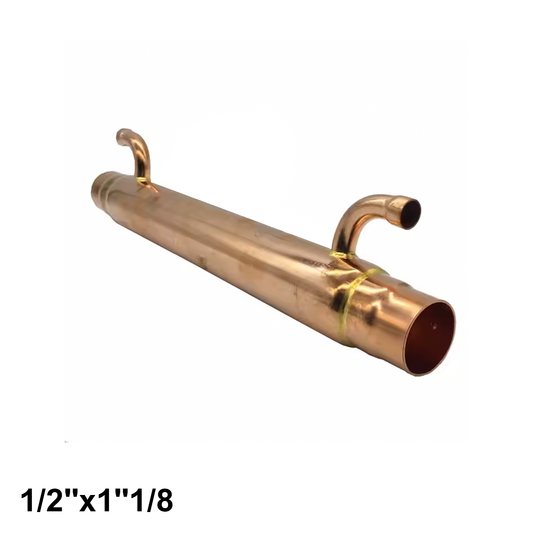 Scambiatore di calore in rame liquido/aspirazione 1/2'' x 1''1/8