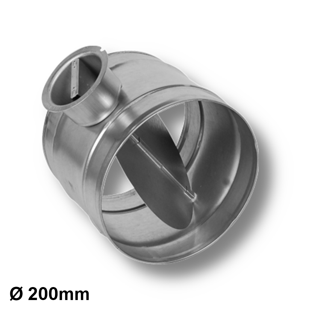 Serranda di regolazione circolare a tenuta CLDF/T ? 200 mm