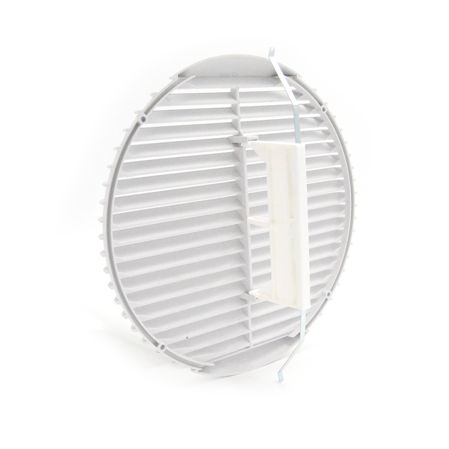 Griglia di ventilazione tonda ? 262 mm in plastica con molle fissaggio