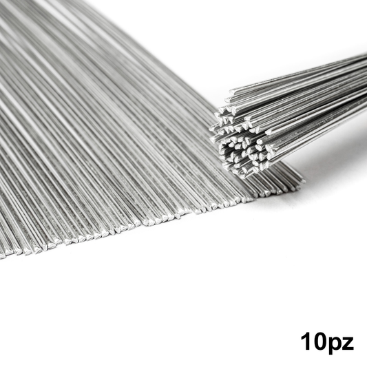 Bacchette lega in alluminio per saldatura a cannello - confezione 10 pezzi