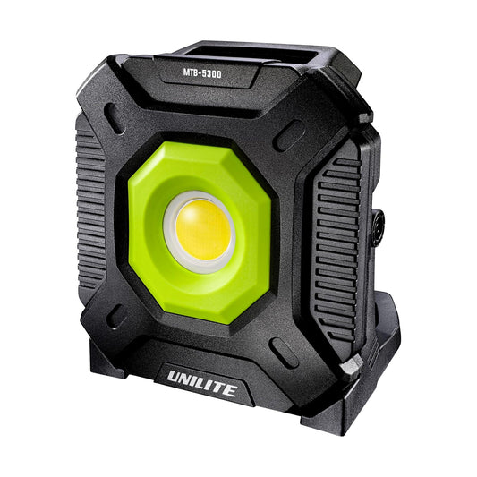 MTB-5300 potente luce da lavoro - cantiere a LED da 5300 lumen multy batterie IP65