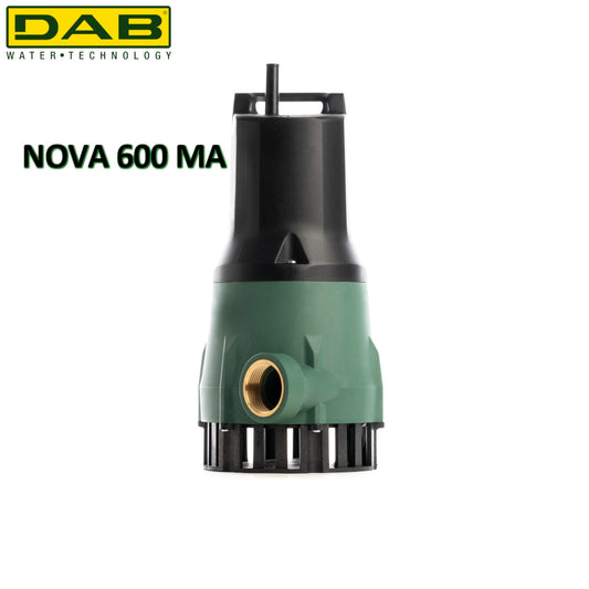 Pompa sommersa sommergibile per il drenaggio di acque chiare - DAB NOVA 600 MA
