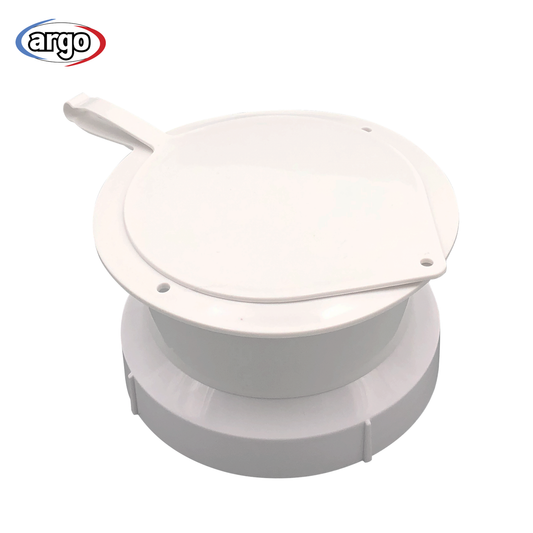 Flangia uscita aria ? 15 cm per climatizzatore portatile con tappo e obl?