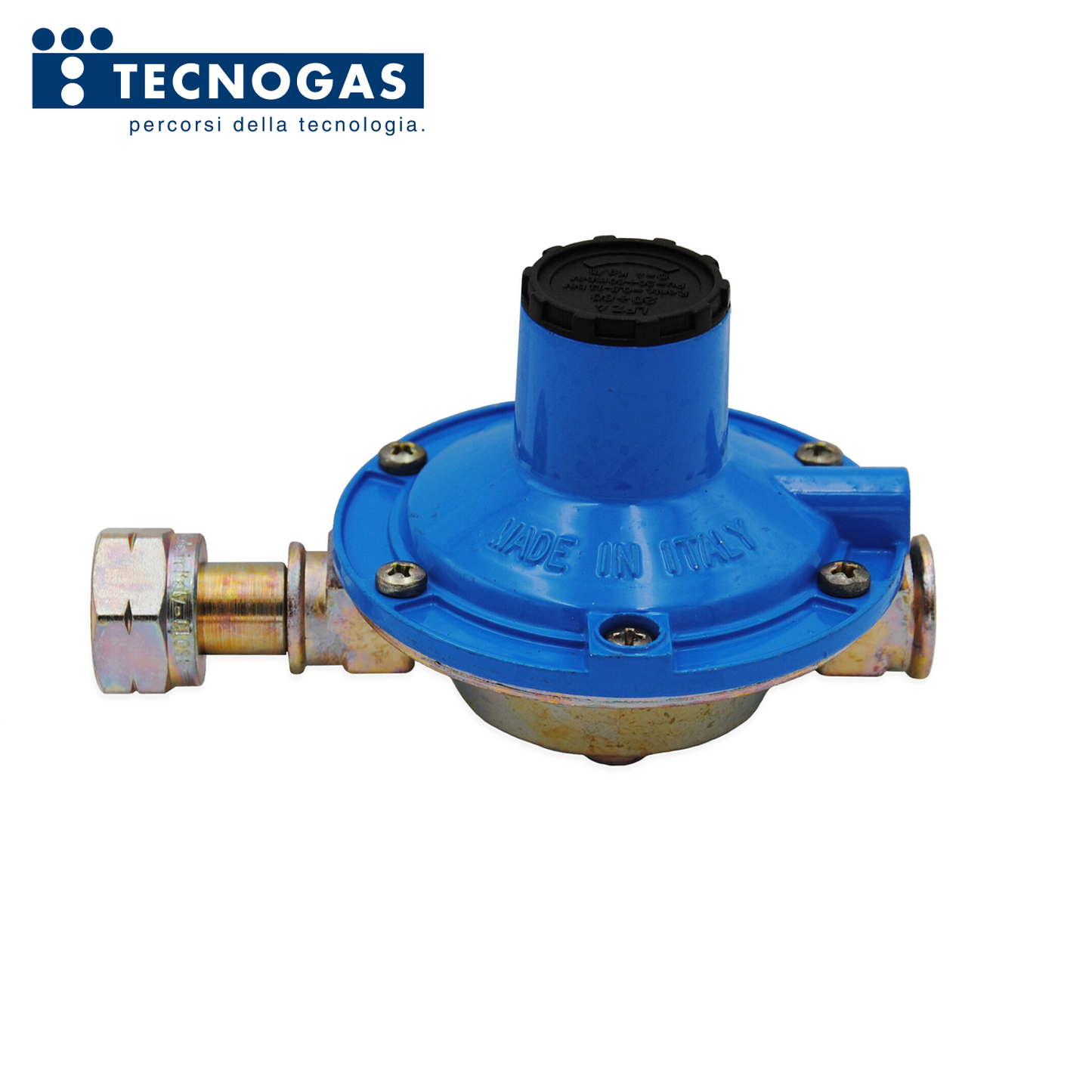 Regolatore bassa pressione GPL , portata 4 Kg/h - uscita 3/8'' F