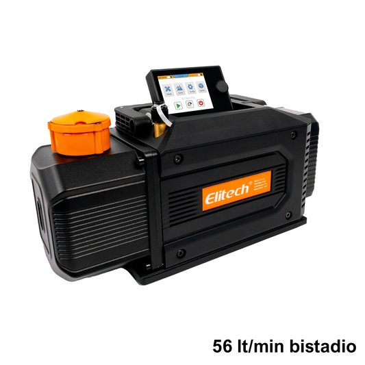 Pompa del vuoto SMART 56 lt/min bistadio con display digitale