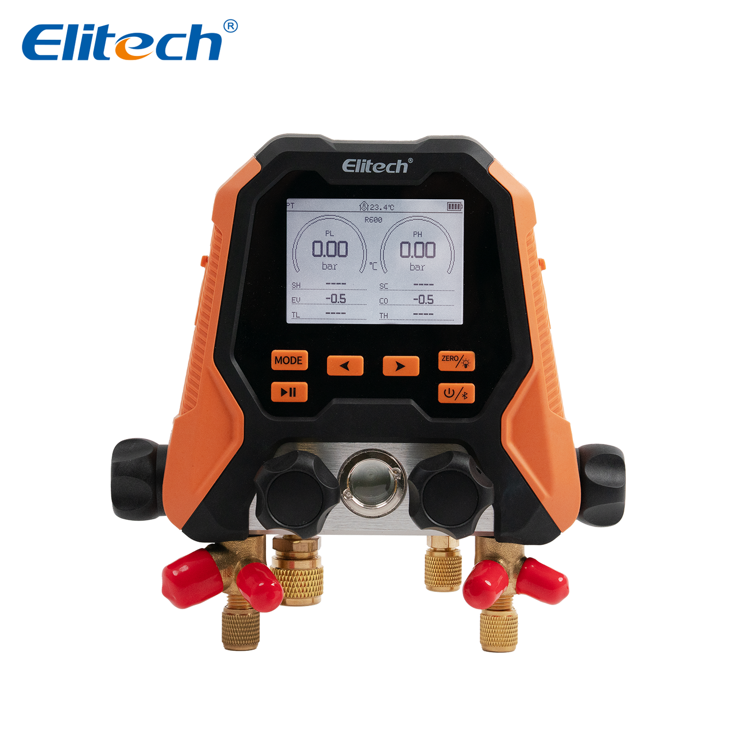 Gruppo manometrico digitale SMART a 4 vie Elitech MS-870S