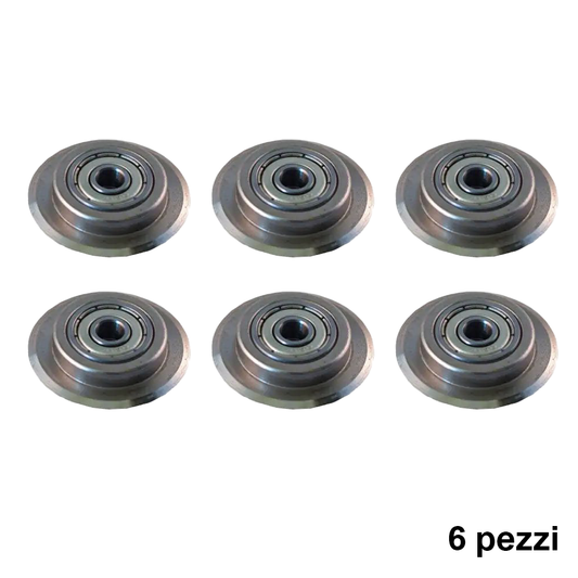 Set 6 pezzi - Lame di ricambio per tagliatubi tubo rame modello WK-319