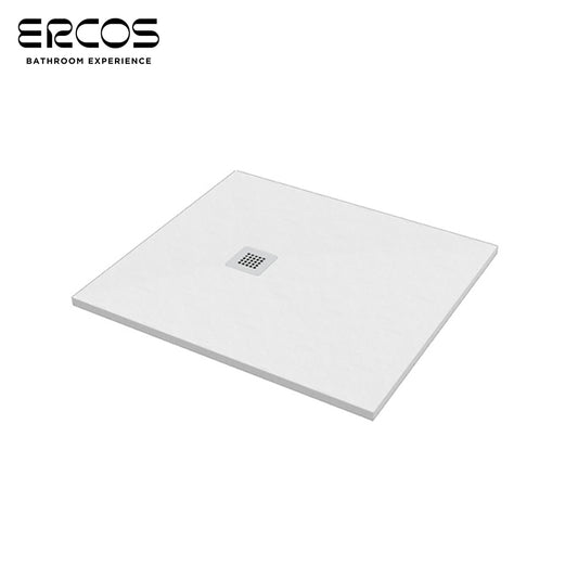 PIATTO DOCCIA STONE 90x100 cm MARMORESINA BIANCO