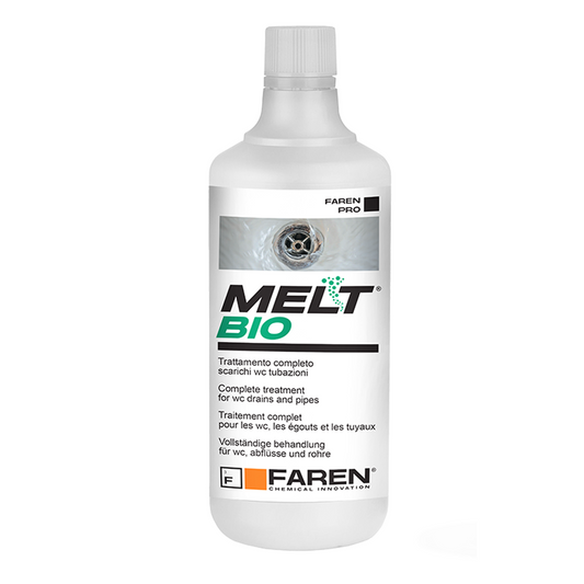 Disgorgante disotturante BIO MELT 1Lt - Profumatore per scarichi domestici e tubazioni - elimina odori