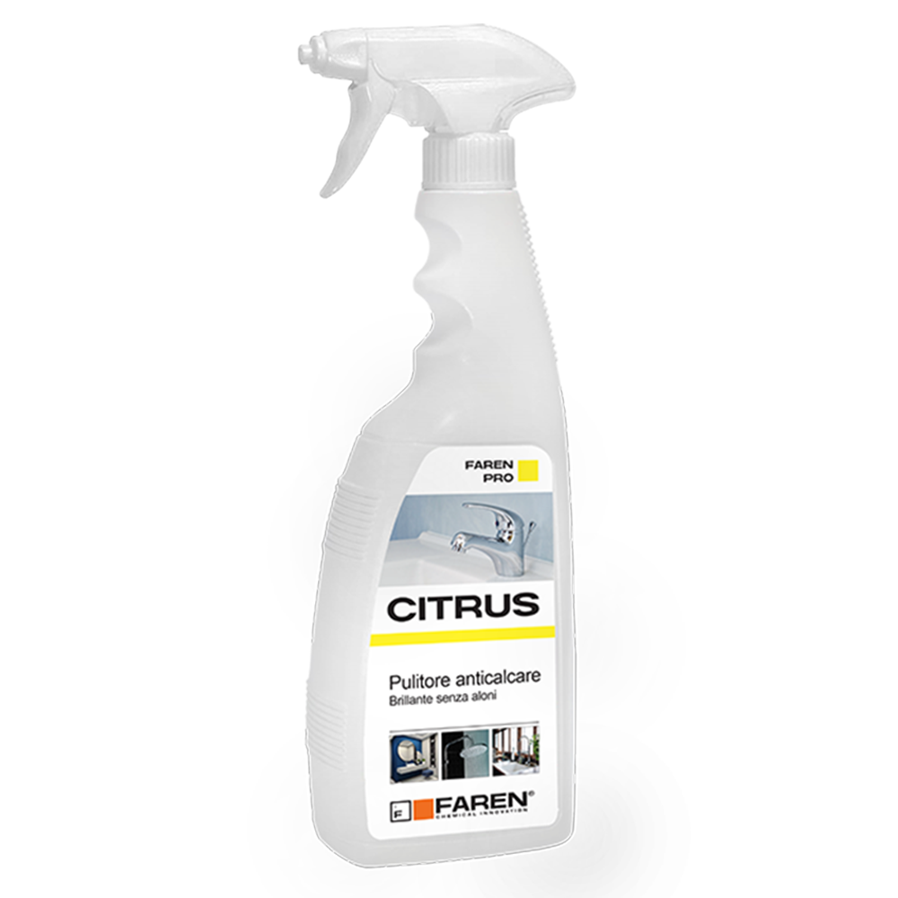 Citrus pulitore anticalcare Faren - disincrostante rubinetteria ceramica bagno
