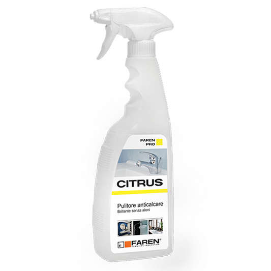 Citrus pulitore anticalcare Faren - disincrostante rubinetteria ceramica bagno