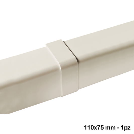 Giunto coperchio per canalina 110x75 mm - 1 PZ