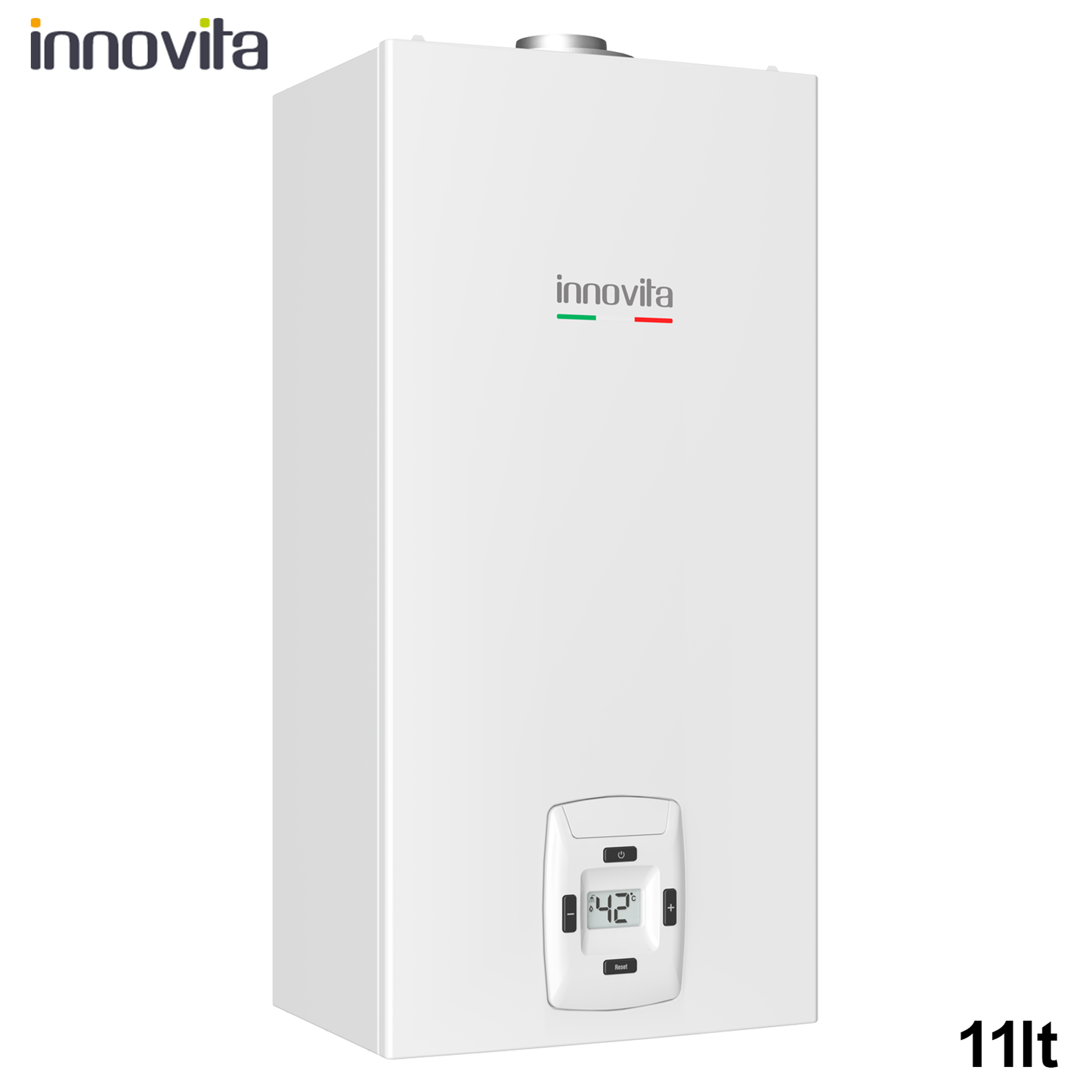 INNOVITA AMALFI ECO 11 RS i - Metano -Scaldabagno istantaneo 11 Lt Low NOx a gas a camera stagna