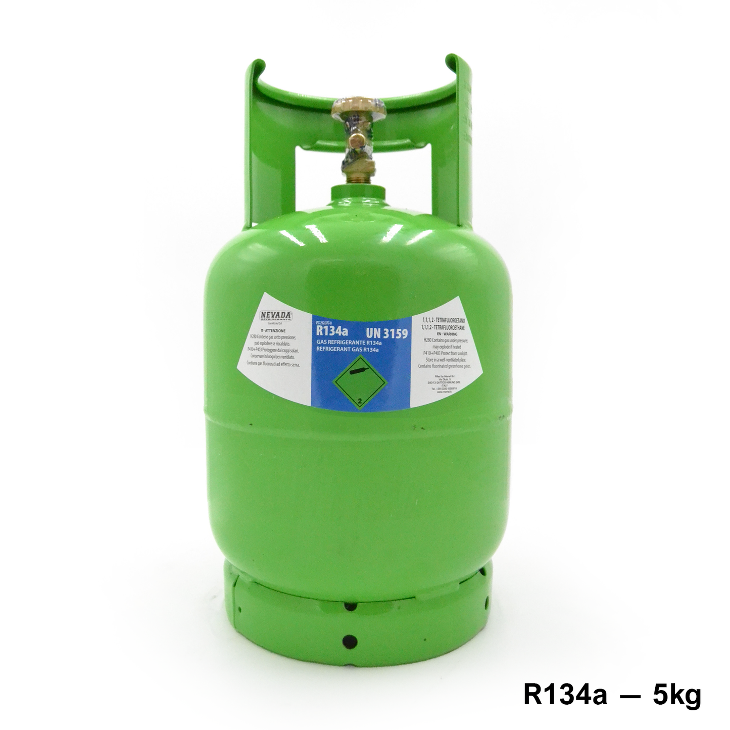 Bombola gas R134a da 5 Kg netti - refrigerazione e clima auto