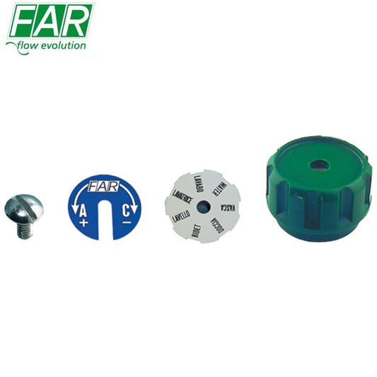 8985 - KIT COMPLETO DI RICAMBIO MANOPOLA PER COLLETTORE MULTIFAR ? FAR