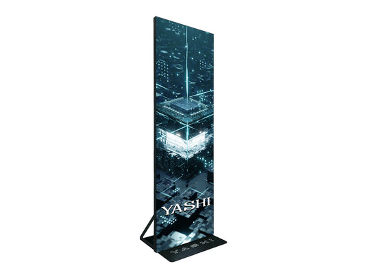 YASHI POSTER LED INDOOR, PICASSO, 1000nits, 640x1920mm, pitch 1.8mm, HDMI, 1xUSB, LAN, WIFI