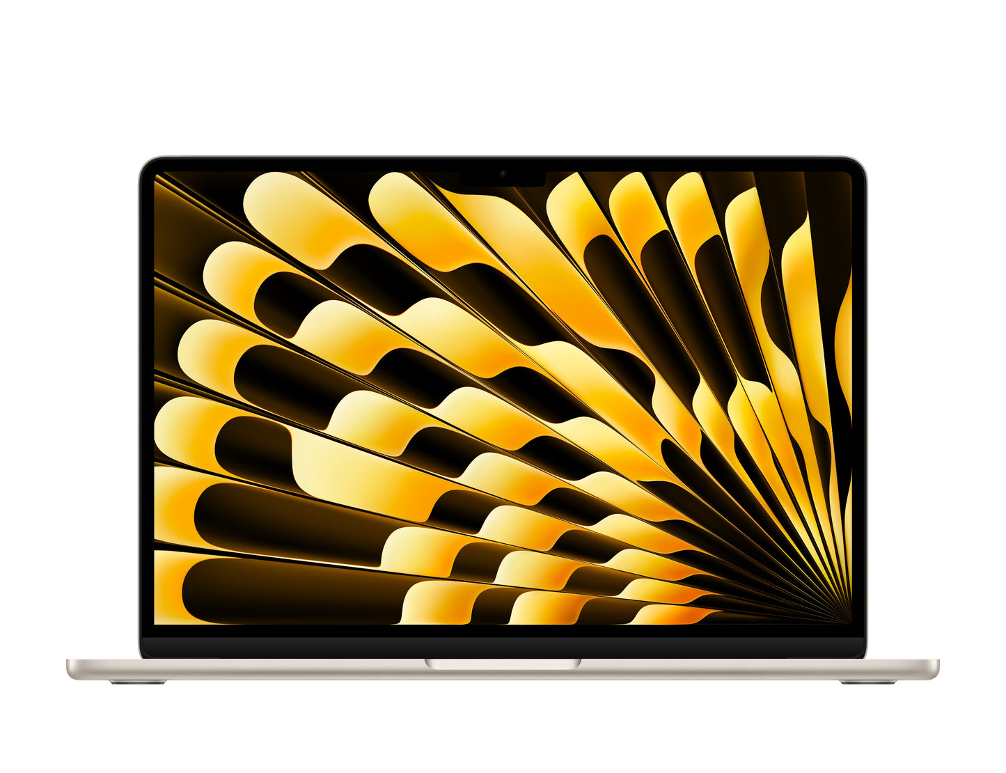 APPLE 15INCH MACBOOK AIR APPLE M3 CHIP 8CORE CPU 10CORE GPU 16GB 256GB SSD STARLIGH PRODOTTORIPARATO