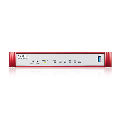 ZYXEL FIREWALL 5P GBE 2P GBPS WAN-VPN 20 IPSEC 15 SSL - INCL.1Y SECURITY PACK