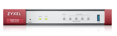 ZYXEL FIREWALL 1P GBE POE 30W 4P GBE 2 GBPS FIREWALL THROUGHPUT. WAN-VPN 20 IPSEC, 15 SSL