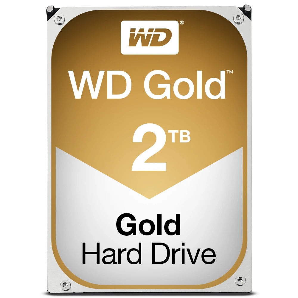 WESTERN DIGITAL HDD INTERNO GOLD 2TB 3.5 SATA 6GBS 7200RPM