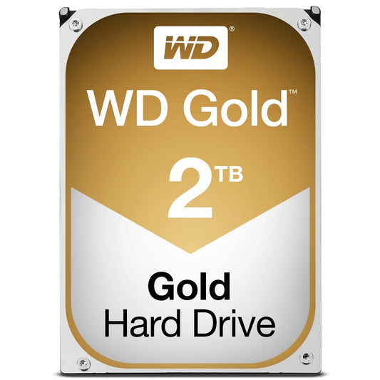 WESTERN DIGITAL HDD INTERNO GOLD 2TB 3.5 SATA 6GBS 7200RPM