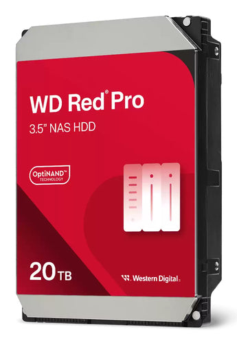 WESTERN DIGITAL SSD INTERNO 3.5 20TB WD RED PRO SATA 7200