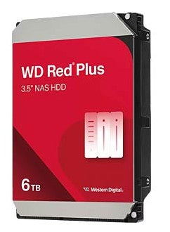 WESTERN DIGITAL HDD RED PLUS 4TB 3,5" 5400RPM SATA 6GB/S BUFFER 256MB