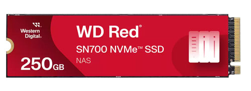 WESTERN DIGITAL SSD RED 250GB SN700 NVME M.2 PCIE GEN3 5Y WARRANTY