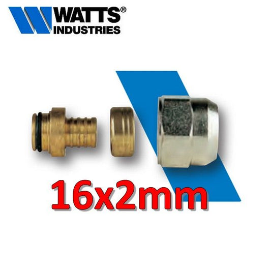 Adattatore 817MS per valvola WATTS - tubo multistrato 16x2 mm x 1/2