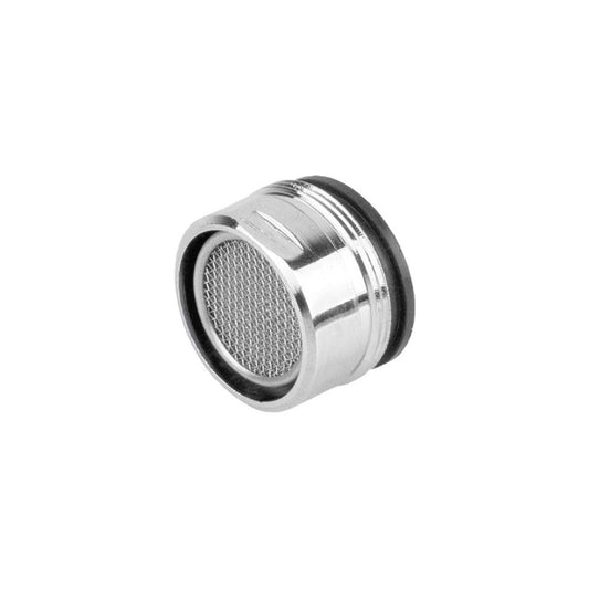 Aerator for bath mixer male thread 28x1 h 17 mm - chrome