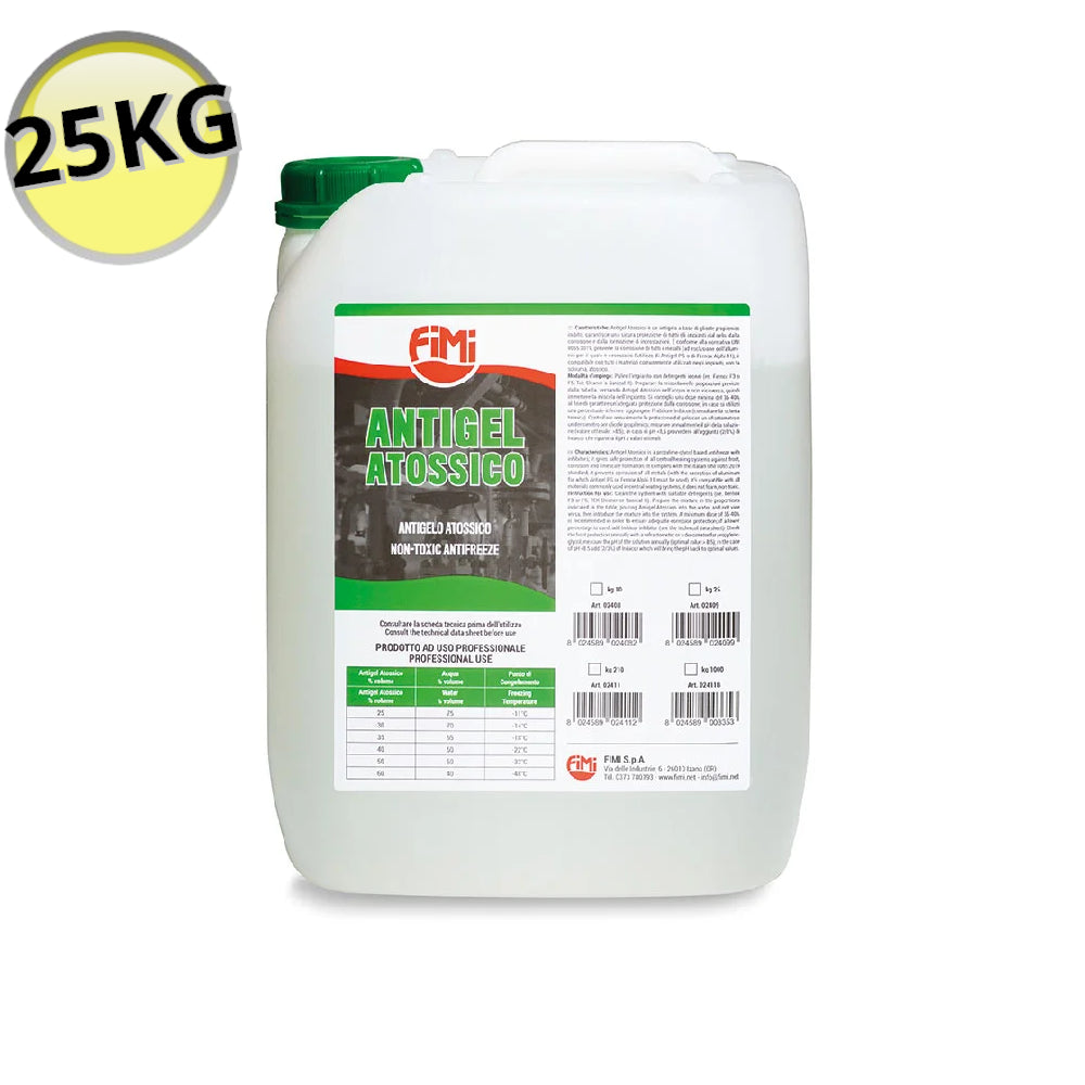 NON-TOXIC ANTIFREEZE INHIBITED NON-TOXIC ANTIFREEZE FOR HEATING AND COOLING SYSTEMS - 25 KG CAN