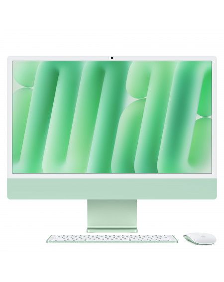iMac 24" with Retina 4.5K display: Apple M4 chip with 10-core CPU and 10-core GPU, 16GB, 256GB SSD - Magic Keyboard with Touch ID -