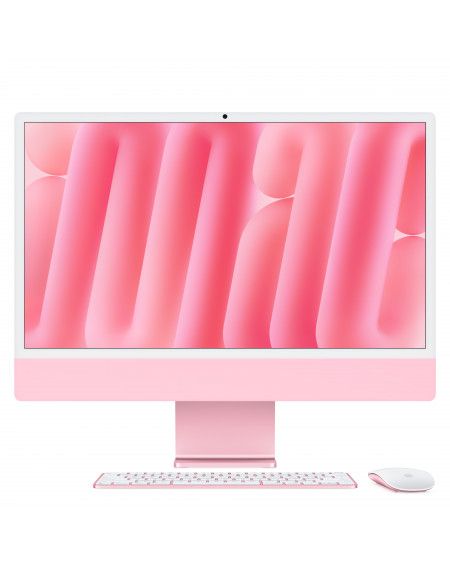 iMac 24" with Retina 4.5K display: Apple M4 chip with 10-core CPU and 10-core GPU, 16GB, 256GB SSD - Magic Keyboard with Touch ID -