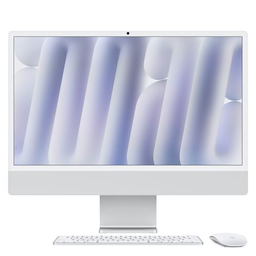 iMac 24" with Retina 4.5K display, Nano-texture glass: Apple M4 chip with 10-core CPU and 10-core GPU, 256GB SSD, 16GB - Magic Key