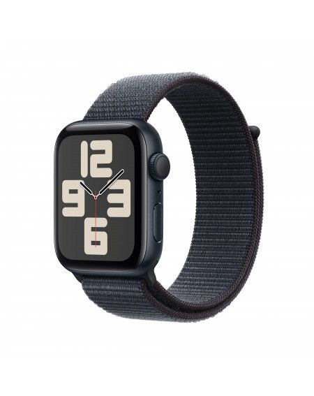 Apple Watch SE GPS 44mm Midnight Aluminum Case with Ink Loop