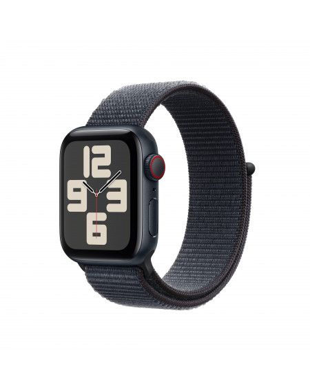 Apple Watch SE GPS + Cellular 40mm Midnight Aluminum Case with Ink Loop