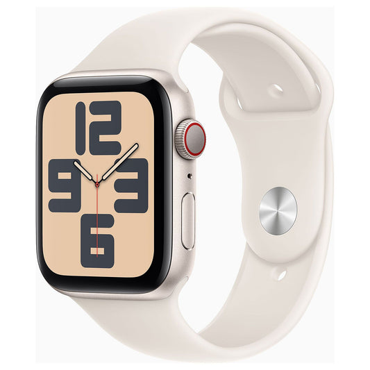 Apple Watch SE GPS + Cellular 44mm Galaxy Aluminum Case with Galaxy Sport Band - S/M