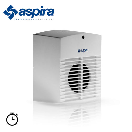 Aspiratore centrifugo con timer AC 100T ASPIRA Fantini per condotti Ø 100 mm