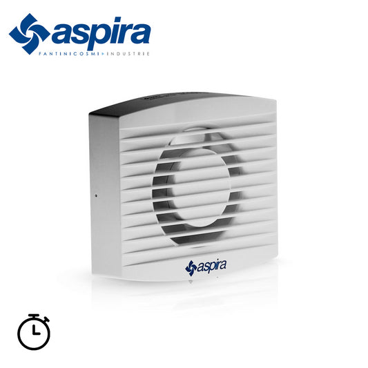 Aspiratore elicoidale con TIMER - ASPIRSIMPLEX 10/4'' T ASPIRA Fantini per foro Ø 100 mm