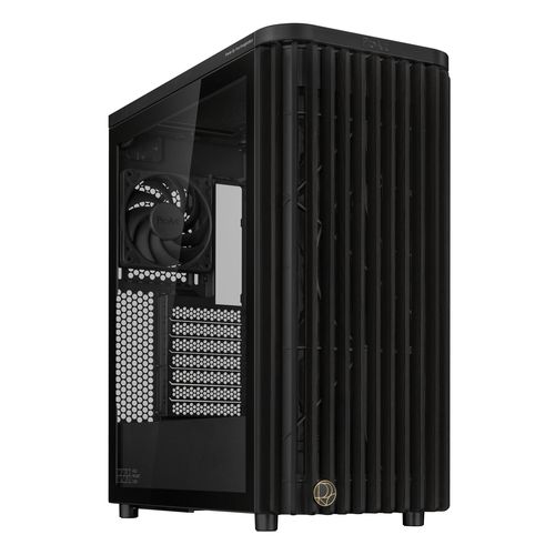 ASUS CASE MID TOWER PROART PA401 WOOD TG PWM NERO