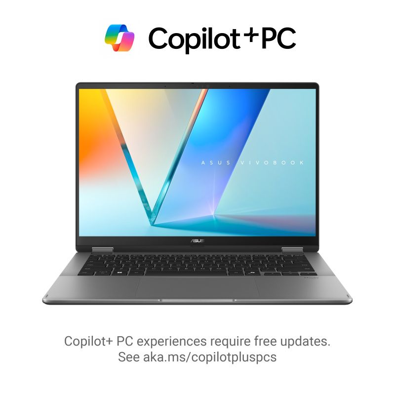 ASUS NB 14" TOUCH VIVOBOOK FLIP ULTRA 5 226V 16GB 512GB SSD Copilot PC Convertible Oled + Stylus WI