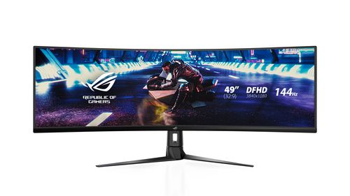 ASUS ROG Strix XG49VQ PC Monitor 124.5 cm (49") 3840 x 1080 pixels UltraWide Full HD LED Black