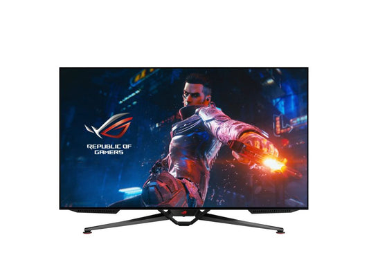 ASUS ROG Swift PG48UQ PC Monitor 120.7 cm (47.5") 3840 x 2160 pixels 4K Ultra HD OLED Black