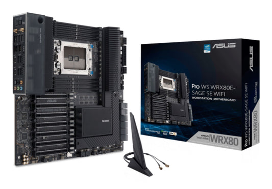 ASUS WRX80E-SAGE SE WIFI AMD WRX80 Socket SP3 ATX extended