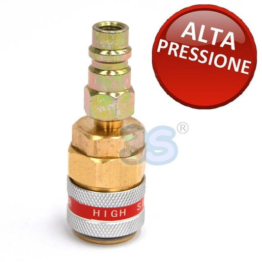 Attacco speciale rapido dritto alta pressione gas R134A - Renault Peugeot