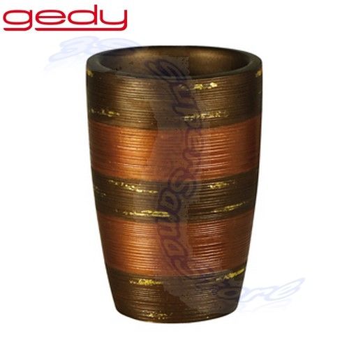 Bicchiere portaspazzolini serie Magnolia - Gedy