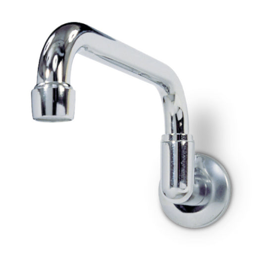 HIGH WALL-MOUNTED SWIVEL SPOUT LENGTH 215 MM RIVER