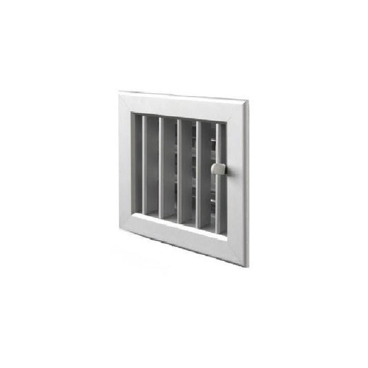 Air Vent 16x15cm ALUMINUM - Adjustable Fireplace Grill with Shutter