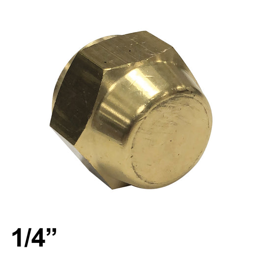 Blind union 1/4'' SAE female cap