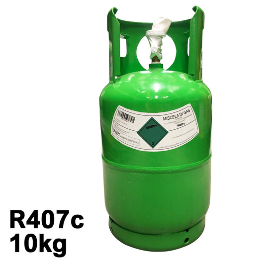 R407c gas cylinder - 10 kg net